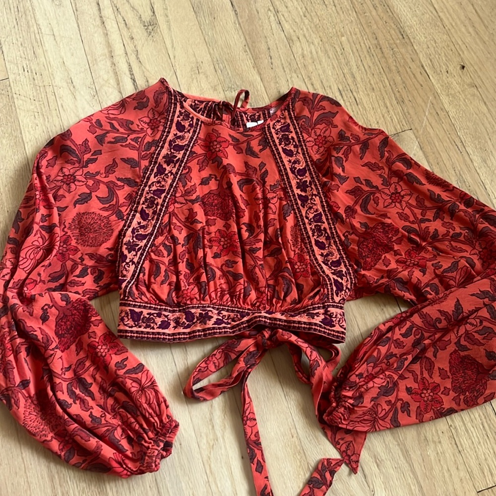 Urban outfitters crop long sleeve